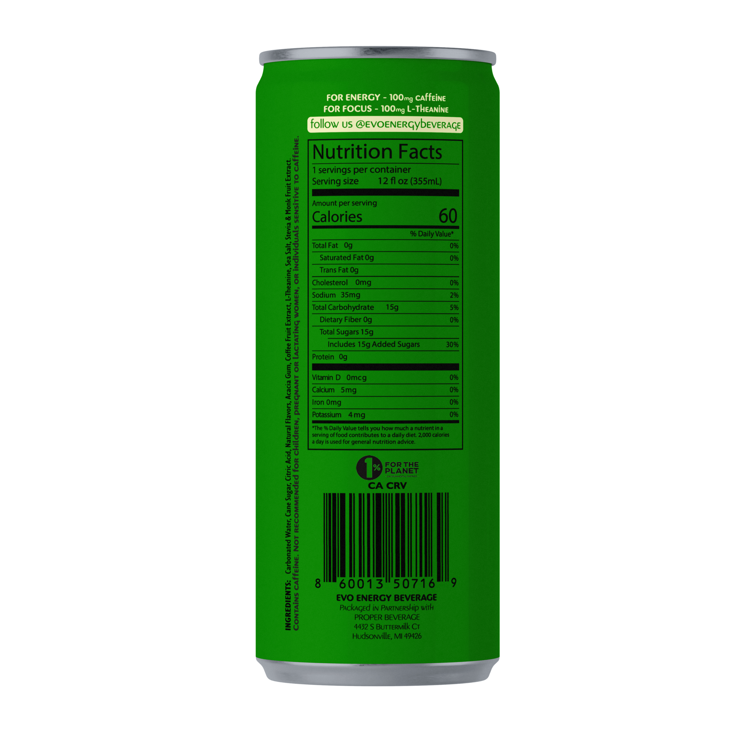 Evo Energy Beverage